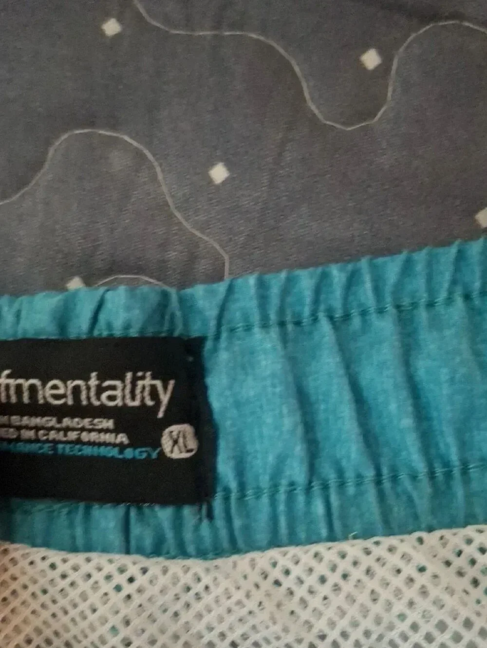 Surfmentality  Men's Teal Swim Shorts size XL